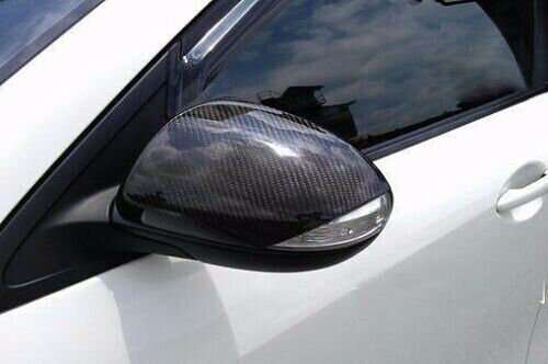 Left+Right Side Wing Door Rearview Mirror Cover Cap Fit For Mazda 3 Speed3 10-13