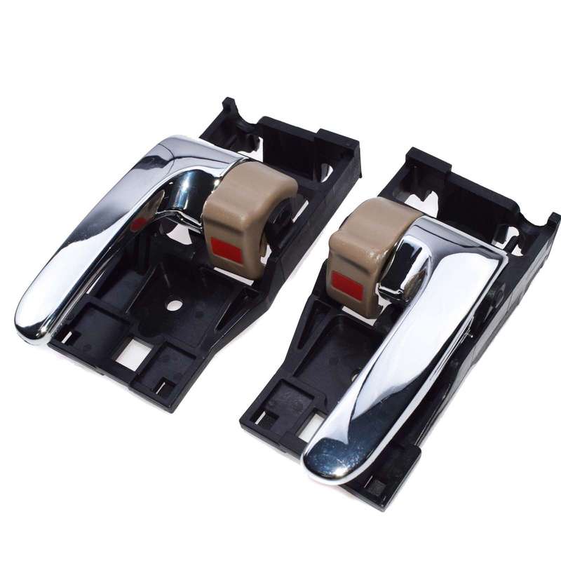 New Inside Door Handles Pair Left + Right 2Pcs For Toyota 69205AC010 69206AC010