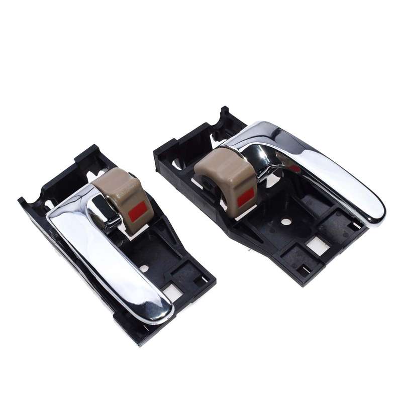 New Inside Door Handles Pair Left + Right 2Pcs For Toyota 69205AC010 69206AC010