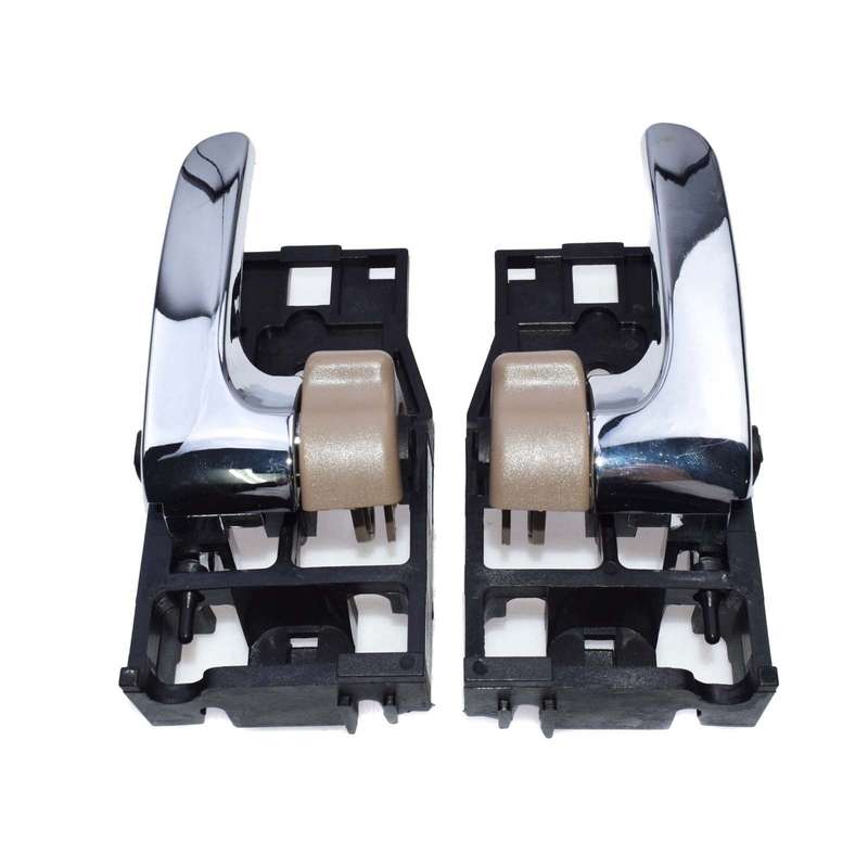 New Inside Door Handles Pair Left + Right 2Pcs For Toyota 69205AC010 69206AC010