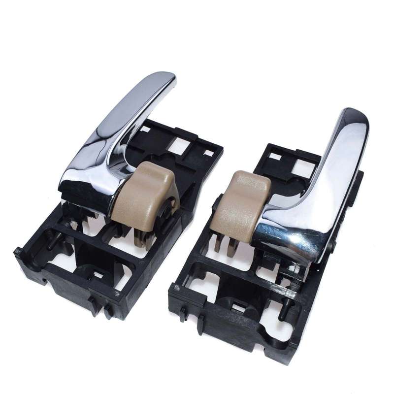 New Inside Door Handles Pair Left + Right 2Pcs For Toyota 69205AC010 69206AC010