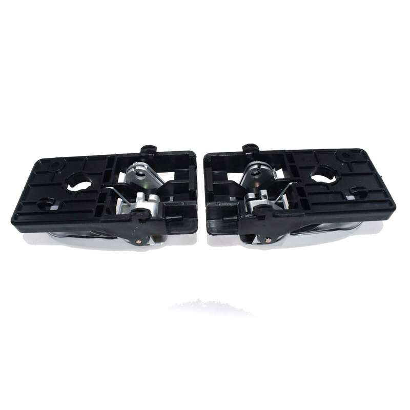 Left &amp; Right Silver Interior Door Handles Pair For Hyundai Tucson 2008-2009