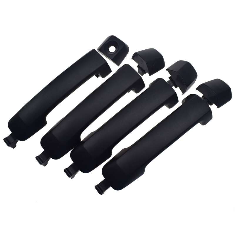 4PCS Outside Door Handles FL FR RL RR 69210-0C010 For Toyota Tundra 2007-2017