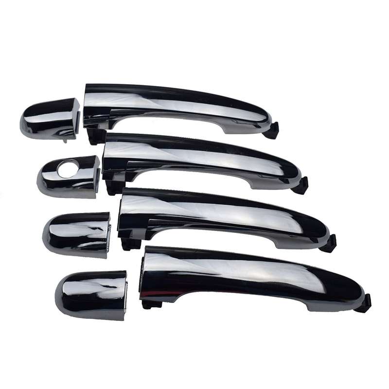 4PCS Chrome Exterior Door Handles Set FL FR RL RR For Kia Sorento 2011-2015