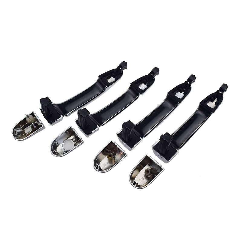 4PCS Chrome Exterior Door Handles Set FL FR RL RR For Kia Sorento 2011-2015