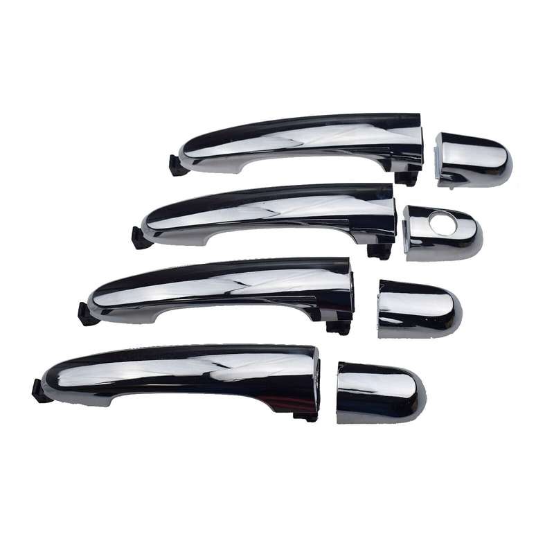 4PCS Chrome Exterior Door Handles Set FL FR RL RR For Kia Sorento 2011-2015