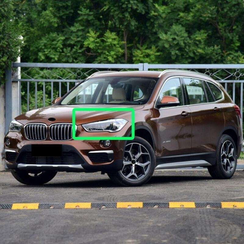 Fit For BMW X1 2016 2017 2018 2019 Left Headlight Lens Cover Transparent