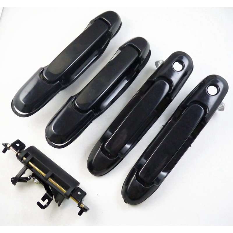 4Pcs Exterior Door Handles + Liftgate For 1998-2003 Toyota Sienna 69220-08020