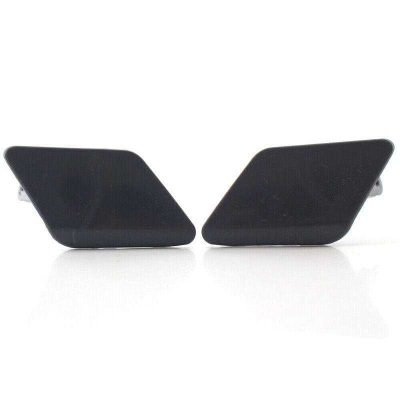 Pair of For BMW F30 12-15 Headlight Washer Jet Nozzle Cover Cap Left Right Side