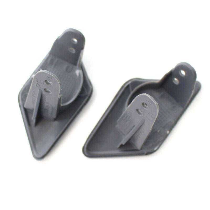 Pair of For BMW F30 12-15 Headlight Washer Jet Nozzle Cover Cap Left Right Side