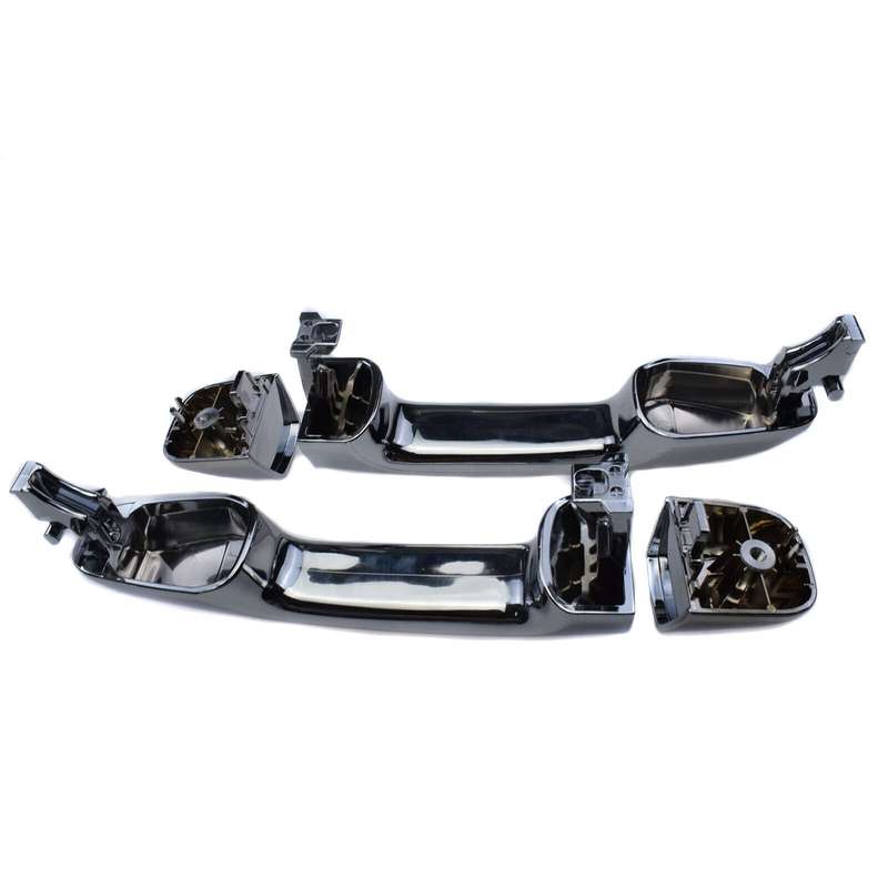 Rear Left &amp;Right Exterior Door Handle Chrome 2PCS For Lexus GX460 Toyota 4Runner