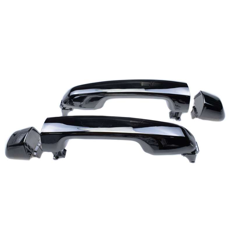 Rear Left &amp;Right Exterior Door Handle Chrome 2PCS For Lexus GX460 Toyota 4Runner