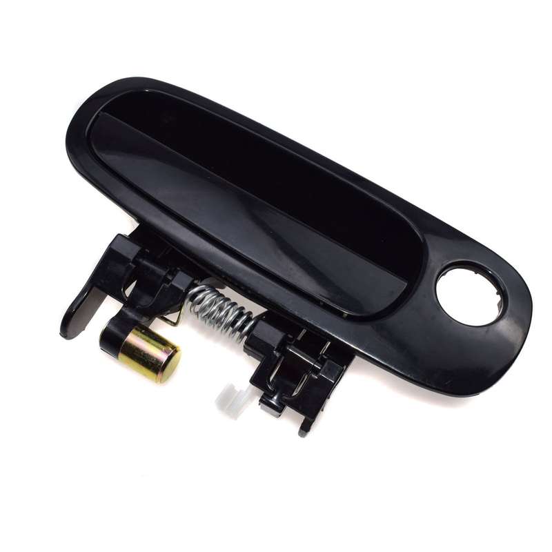Outside Door Handle Front Right Passenger Black For Toyota Corolla 69210-02030