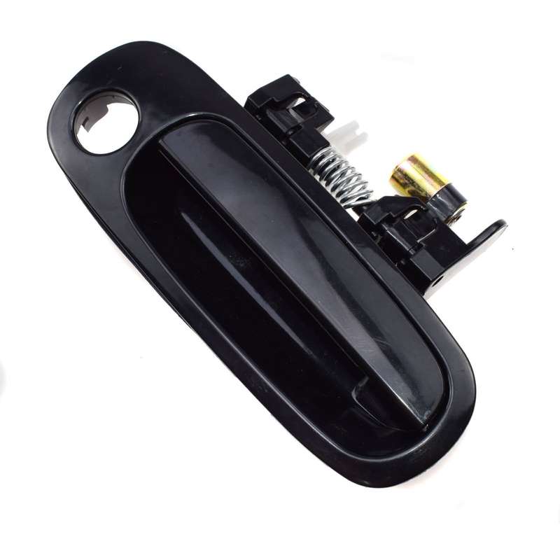 Outside Door Handle Front Right Passenger Black For Toyota Corolla 69210-02030