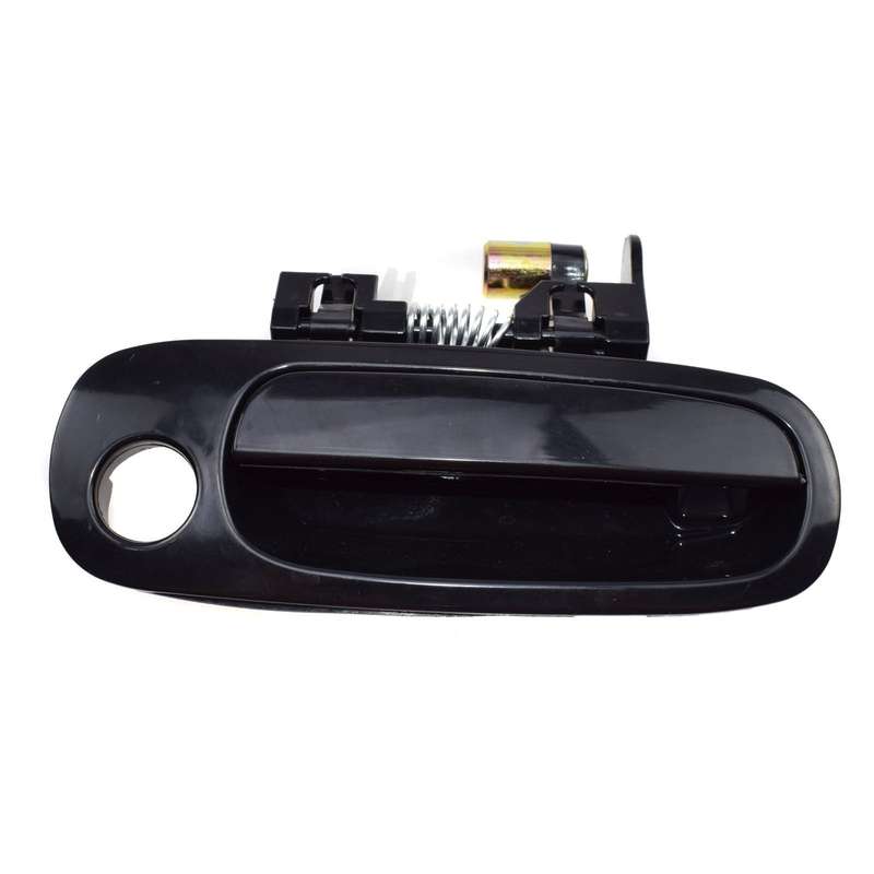 Outside Door Handle Front Right Passenger Black For Toyota Corolla 69210-02030