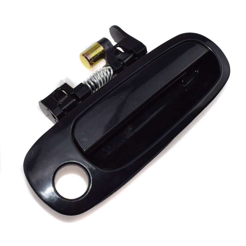 Outside Door Handle Front Right Passenger Black For Toyota Corolla 69210-02030