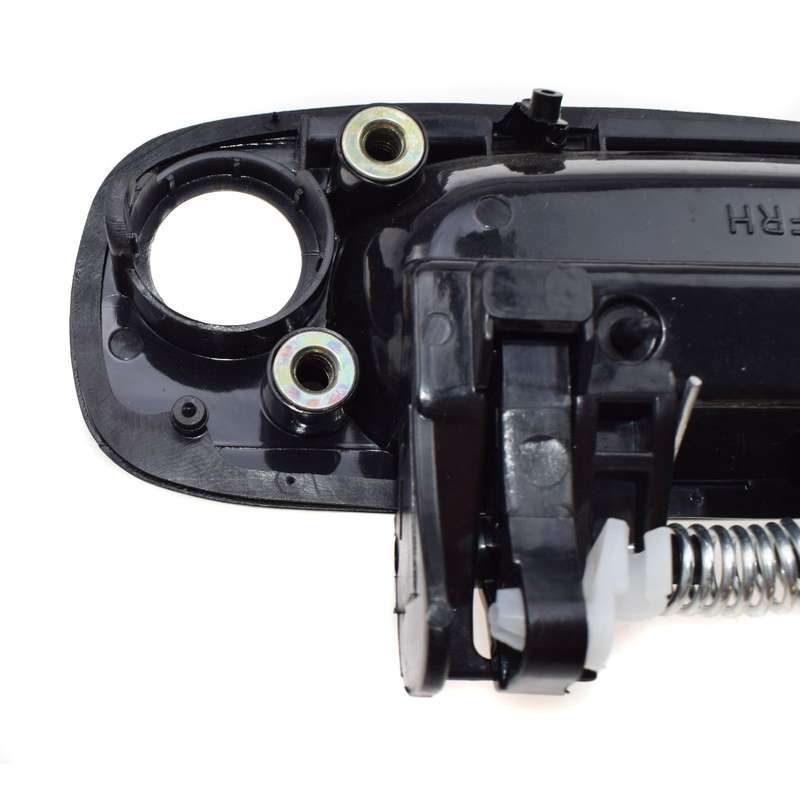 Outside Door Handle Front Right Passenger Black For Toyota Corolla 69210-02030