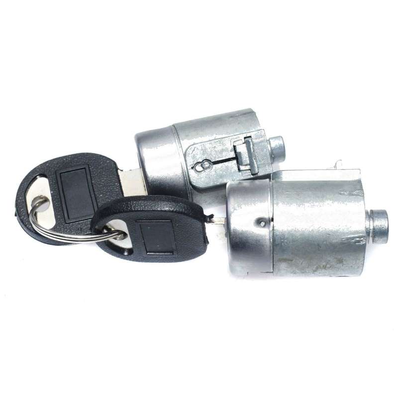 2Pcs Ignition Lock Cylinder &amp; Key 12540437 For Chevrolet Tahoe C1500 C2500 C3500