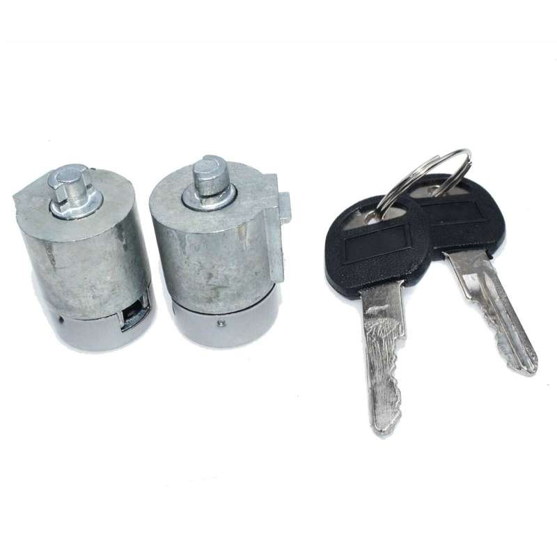 2Pcs Ignition Lock Cylinder &amp; Key 12540437 For Chevrolet Tahoe C1500 C2500 C3500