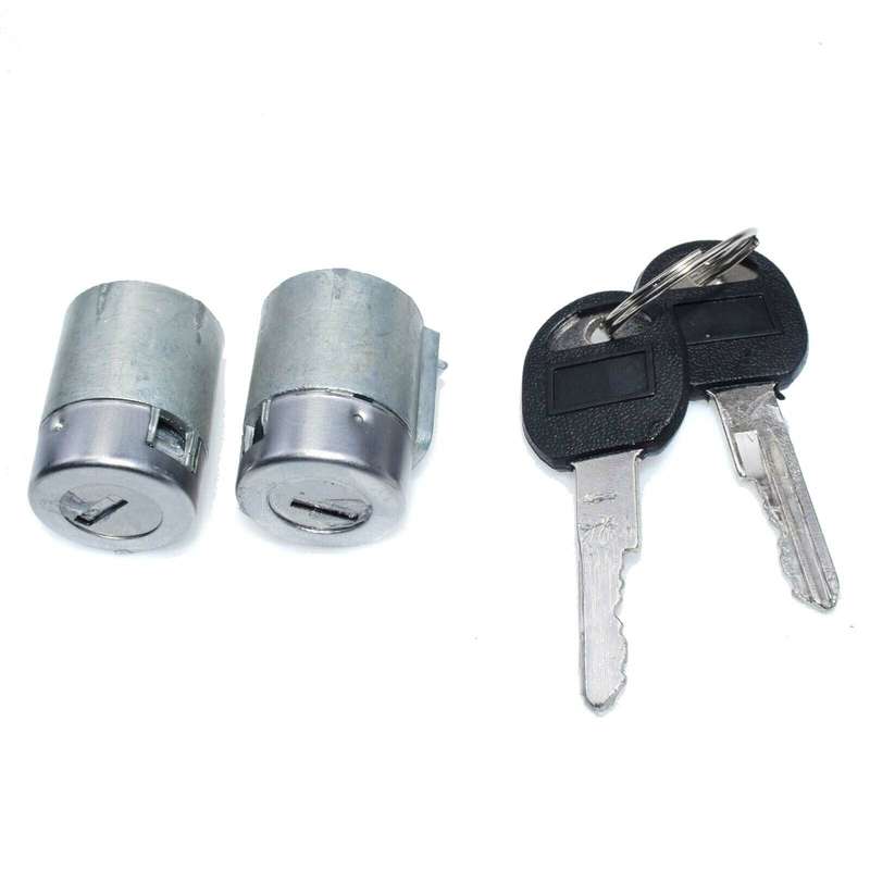 2Pcs Ignition Lock Cylinder &amp; Key 12540437 For Chevrolet Tahoe C1500 C2500 C3500