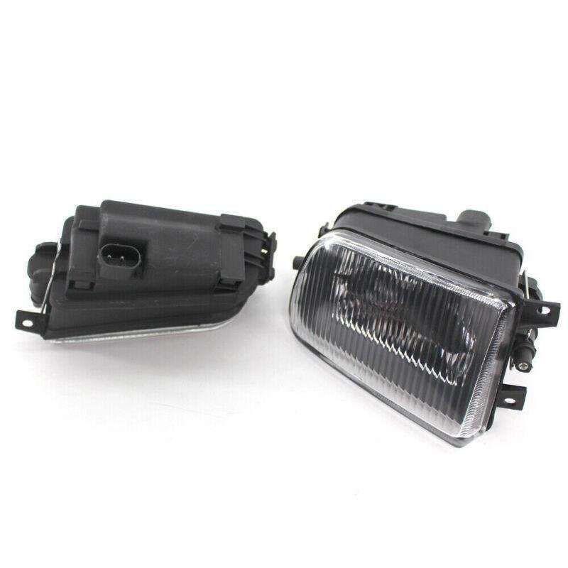 Pair of Clear Fog Lights Bumper Lamps fit for 97-00 BMW E39 528i 540i 97-01 Z3