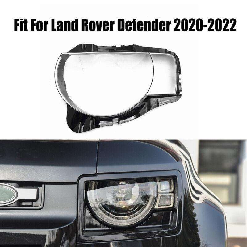 For Land Rover Defender 2020 2021 2022 Headlight Headlamp Lens Cover Left Side