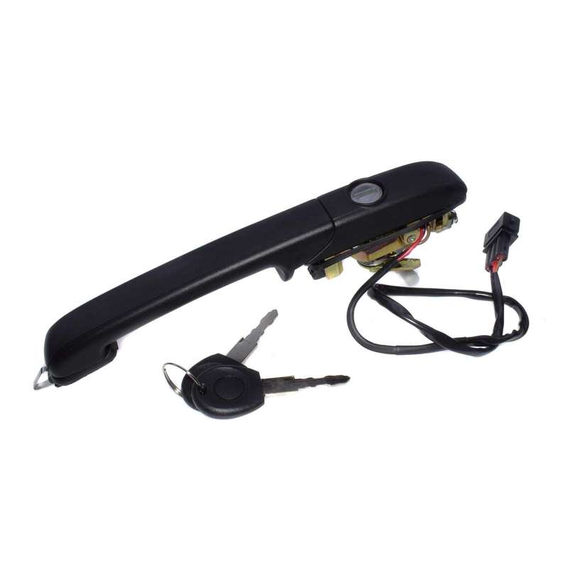 Door handle &amp; key Left Front GL GLS TDI GLX For 1995-1997 VW Passat 3A0837207C