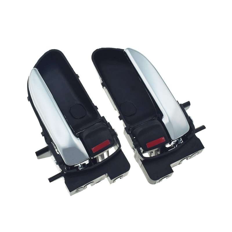 Left &amp; Right Side Interior Chrome Door Handles Pair For Subaru Forester 2003-08