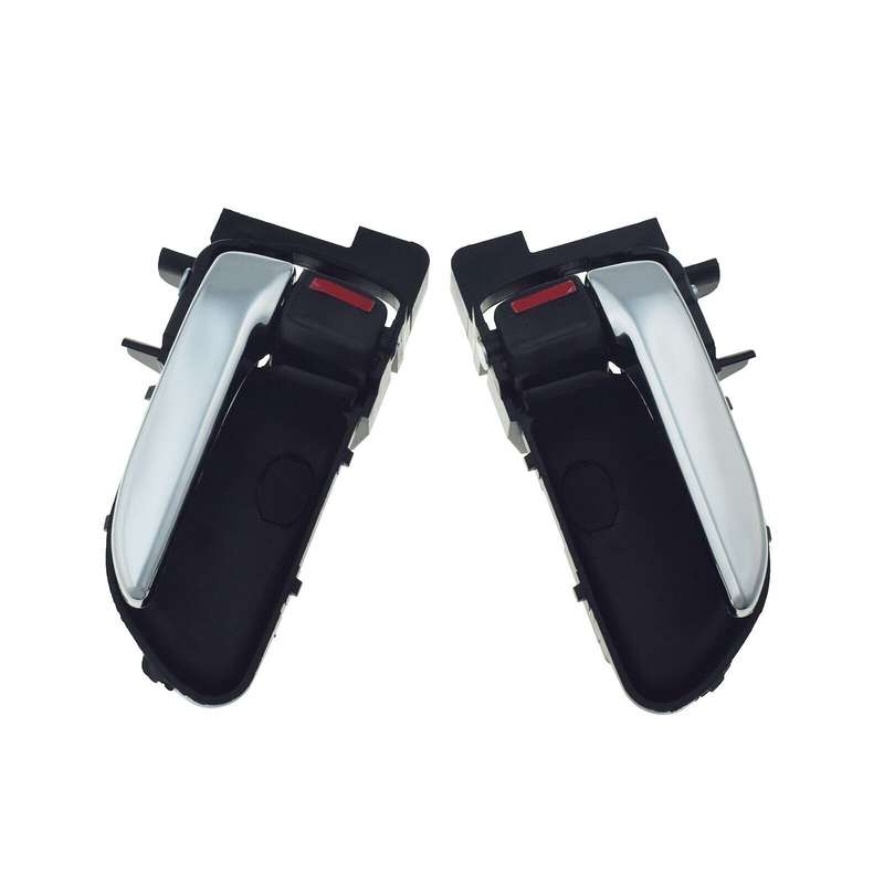 Left &amp; Right Side Interior Chrome Door Handles Pair For Subaru Forester 2003-08