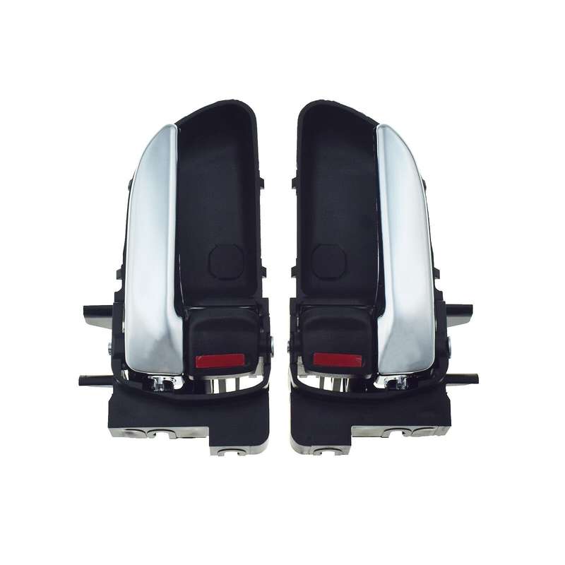 Left &amp; Right Side Interior Chrome Door Handles Pair For Subaru Forester 2003-08