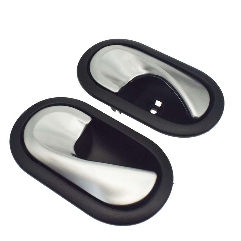 4PCS Interior Door Handles Left &amp; Right Side For Renault Megane MK2 2002-2008