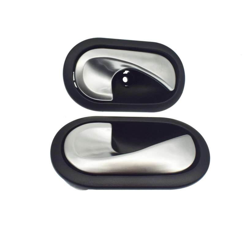 4PCS Interior Door Handles Left &amp; Right Side For Renault Megane MK2 2002-2008