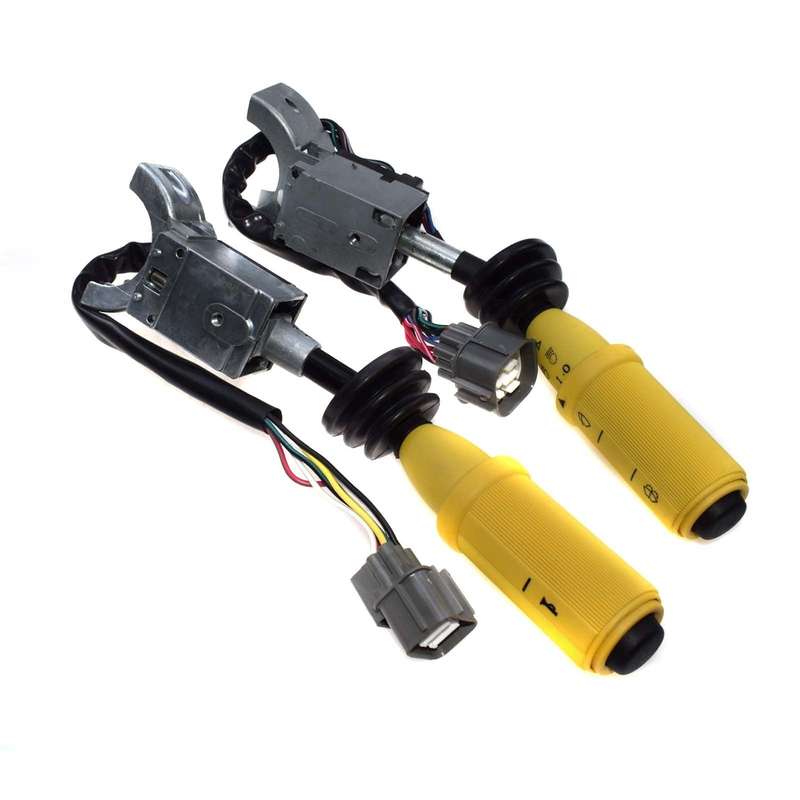 2Pcs Turn Signal &amp; Wiper Column Switch Forward &amp; Reverse Set For JCB 3CX 4CX New