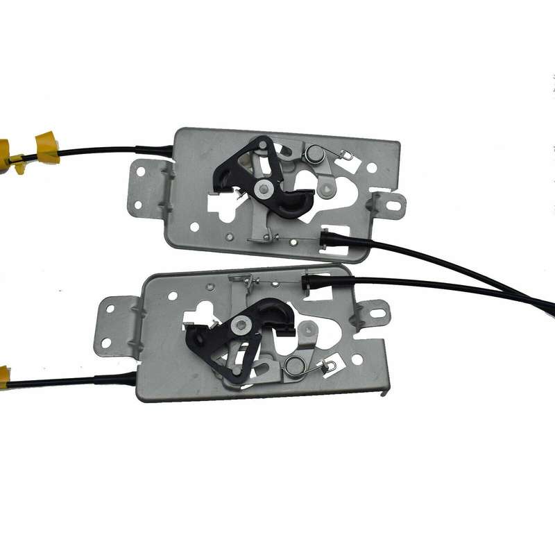 For Ford F-150 2004-2008 Left &amp; Right Door Latch Lock Cable Rear 8L3Z18264A01B