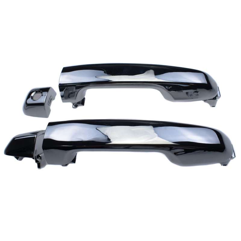 Front Left &amp; Right Exterior Door Handles Chrome For Lexus GX460 Toyota 4Runner