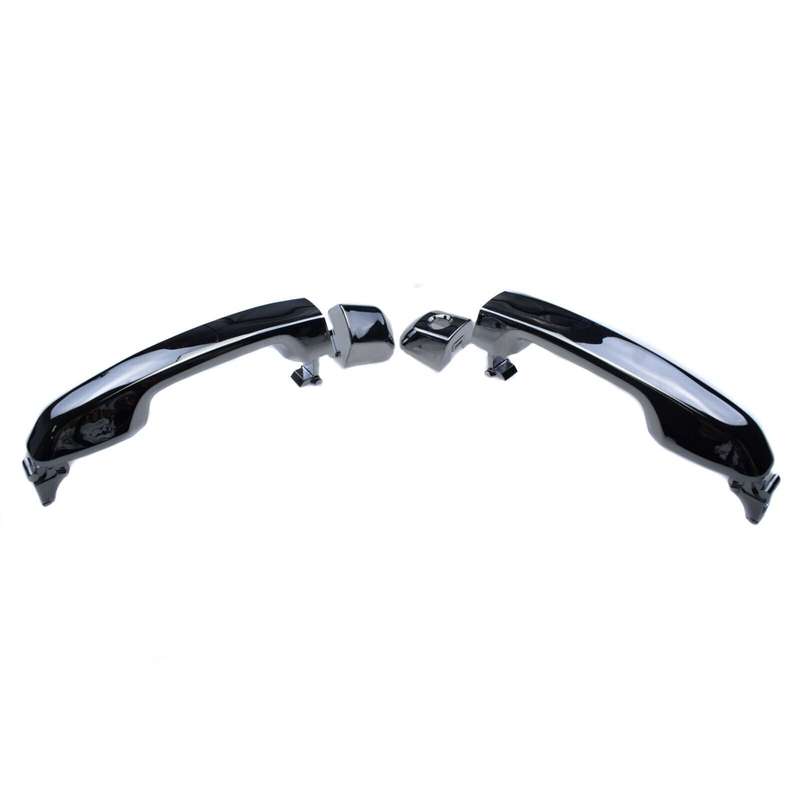 Front Left &amp; Right Exterior Door Handles Chrome For Lexus GX460 Toyota 4Runner