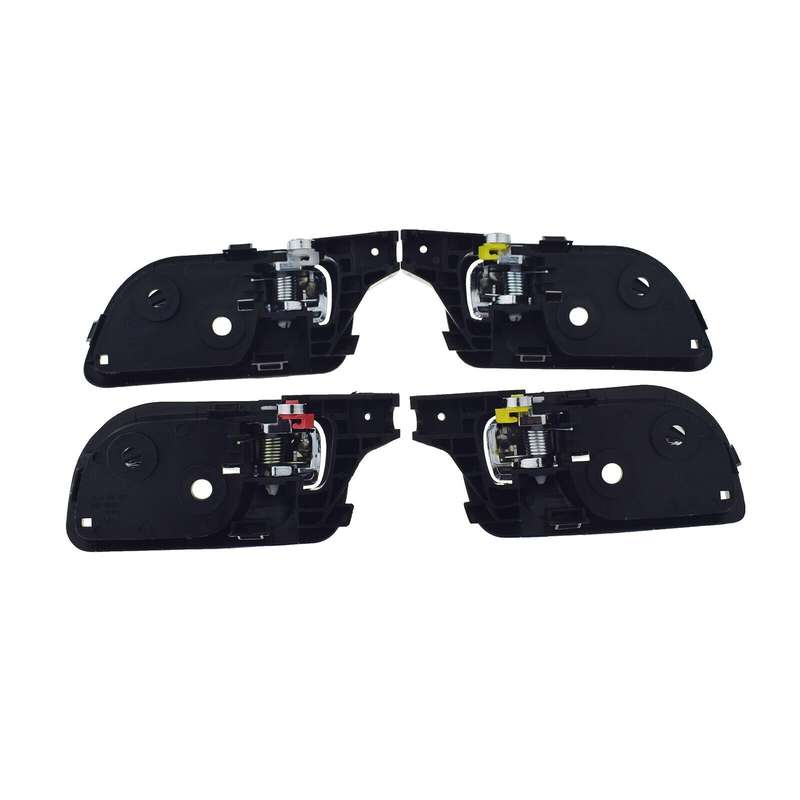 Set of 4 Interior Door Handles Chrome FL FR RL RR For Honda Accord 2003-2007