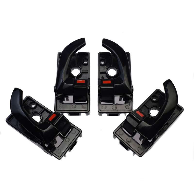 Left &amp; Right 4PCS Black Interior Door Handles For Hyundai Tucson 2008-2009