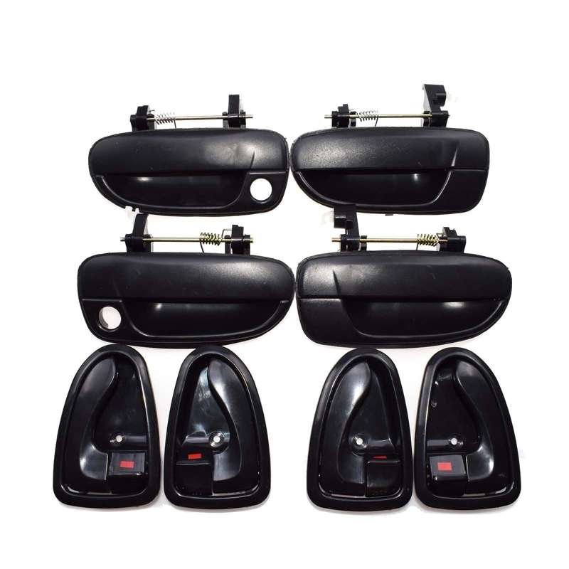 8pcs Black Outside black Inside Door Handles For Hyundai ACCENT 8262022001 New