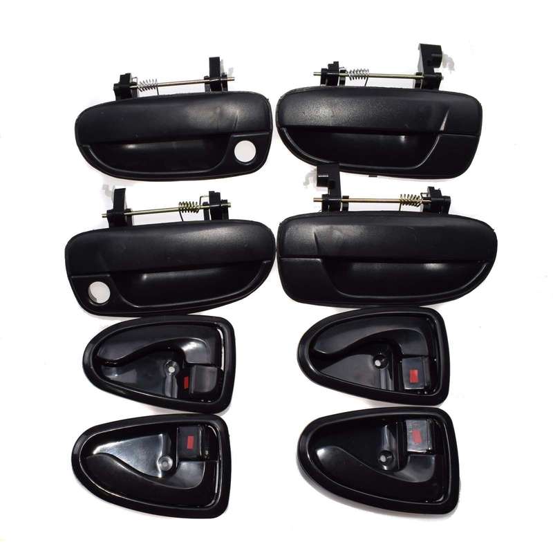 8pcs Black Outside black Inside Door Handles For Hyundai ACCENT 8262022001 New