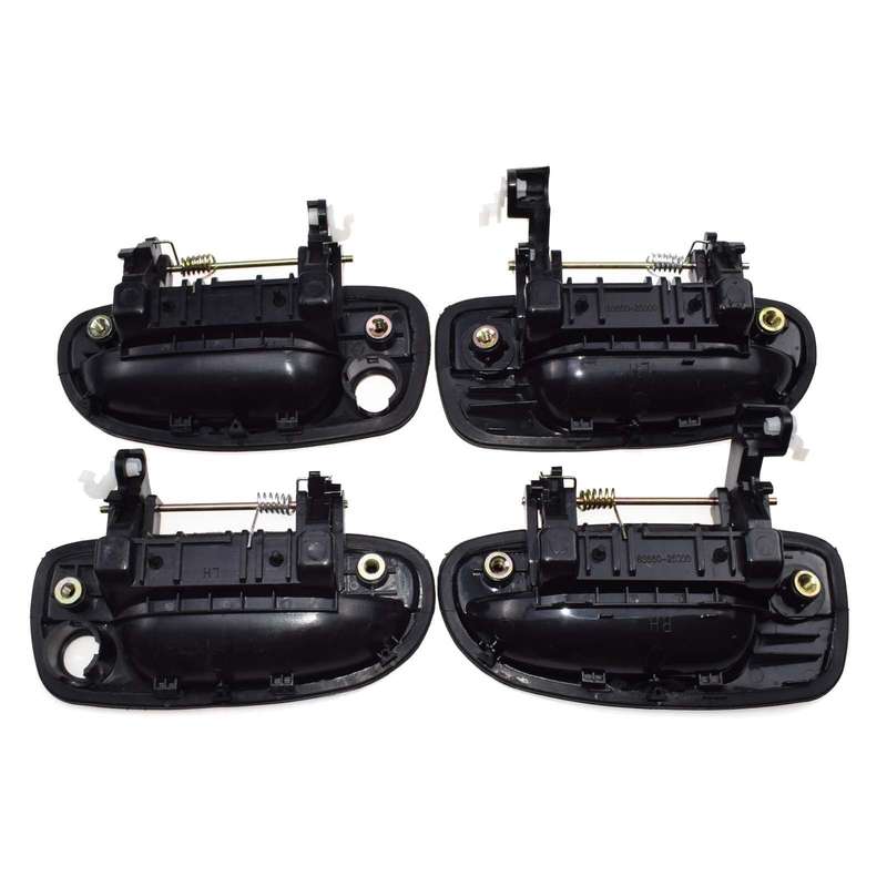 8pcs Black Outside black Inside Door Handles For Hyundai ACCENT 8262022001 New