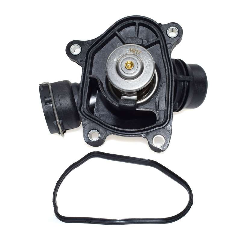 Thermostat with Housing and Seals (88 deg. C) New For BMW X5 335d 11517805811
