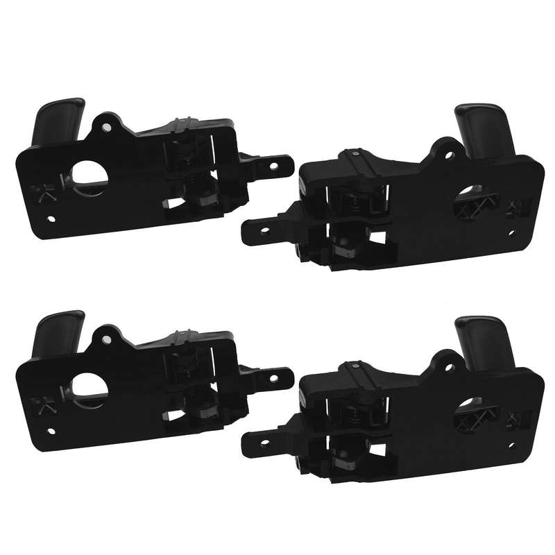 Set of 4 Gray Left &amp; Right Interior Door Handles For Hyundai Santa Fe 2007-2012