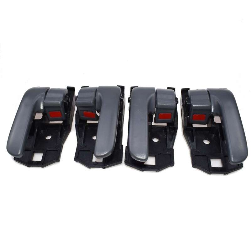 Left Right Inside Interior Door Handle Gray 4Pcs Fit 97-01 Toyota Camry NEW