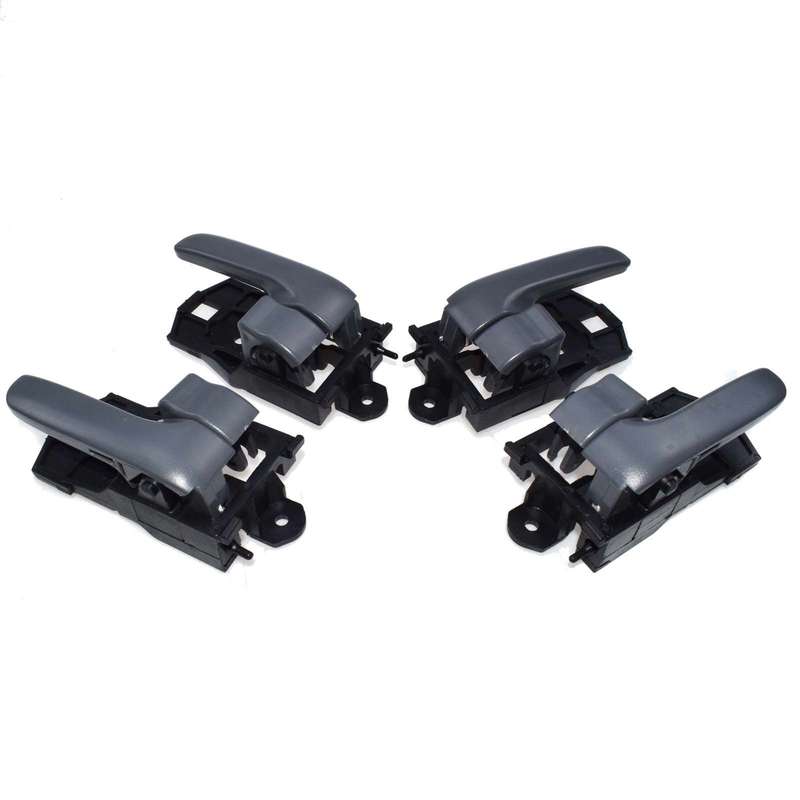 Left Right Inside Interior Door Handle Gray 4Pcs Fit 97-01 Toyota Camry NEW