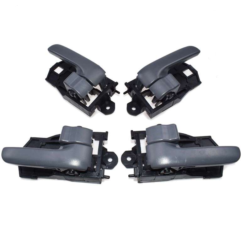 Left Right Inside Interior Door Handle Gray 4Pcs Fit 97-01 Toyota Camry NEW