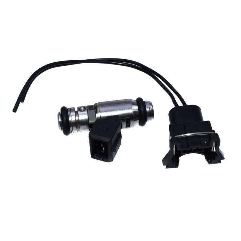 Fuel Injector &amp; Connector Wiring Fuel Injector For Fiat Brava Bravo Marea Palio