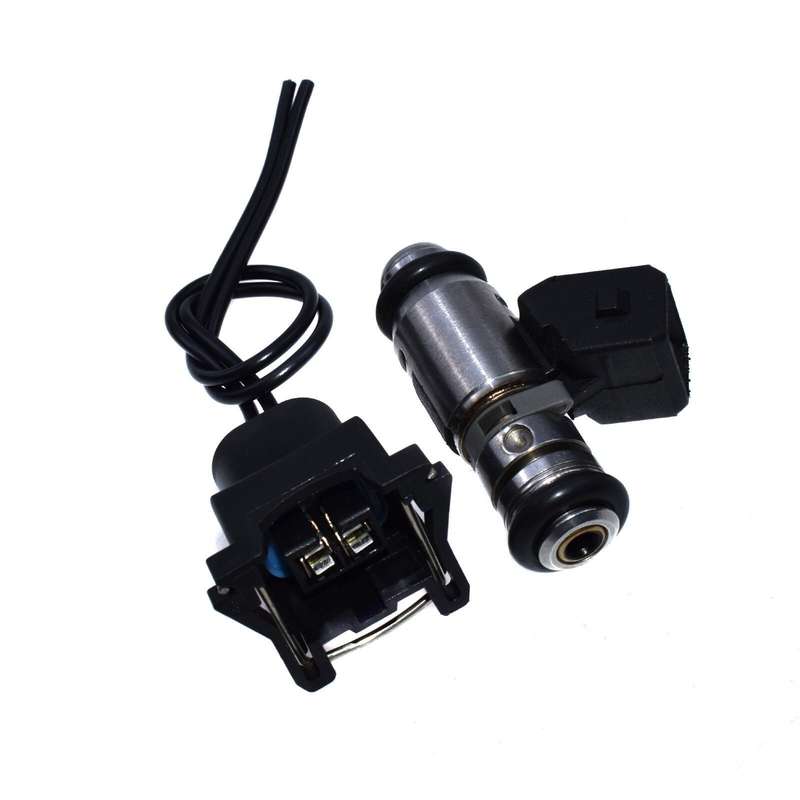 Fuel Injector &amp; Connector Wiring Fuel Injector For Fiat Brava Bravo Marea Palio