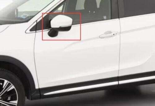 For Mitsubishi Eclipse Cross 18-23 letf White Replace Rear View Side Door Mirror