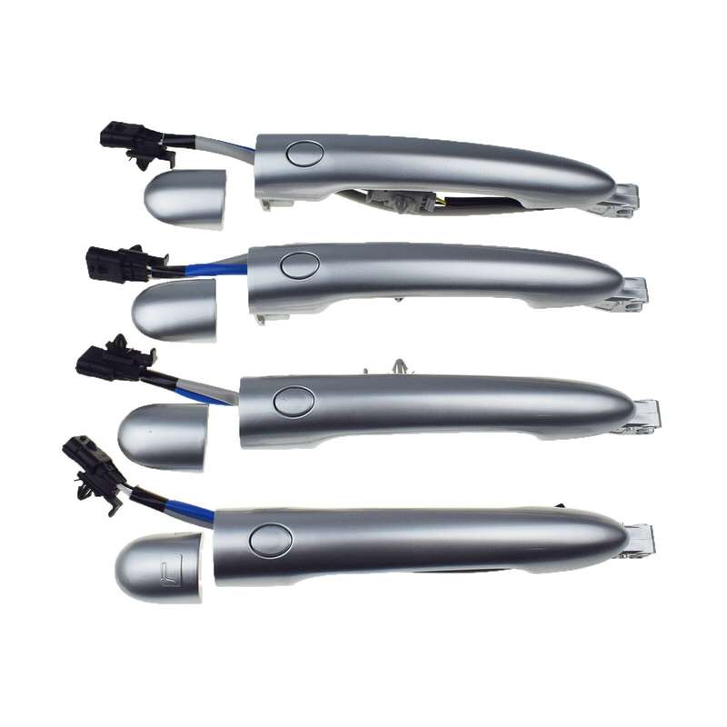 Set of 4 Exterior Door Handle w/ Inductance FL FR RL RR For Renault Koleos 09-18